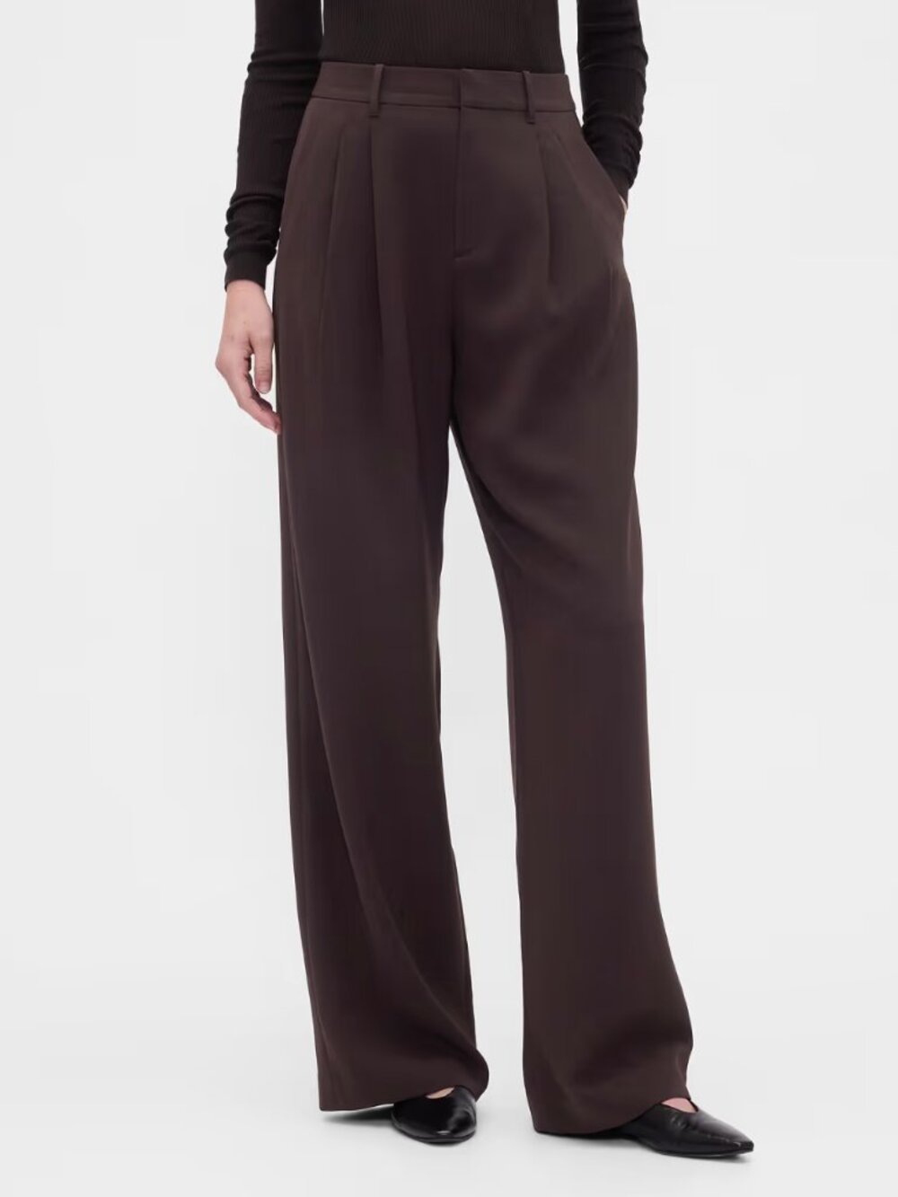 Gap 365 High Rise Pleated Trousers